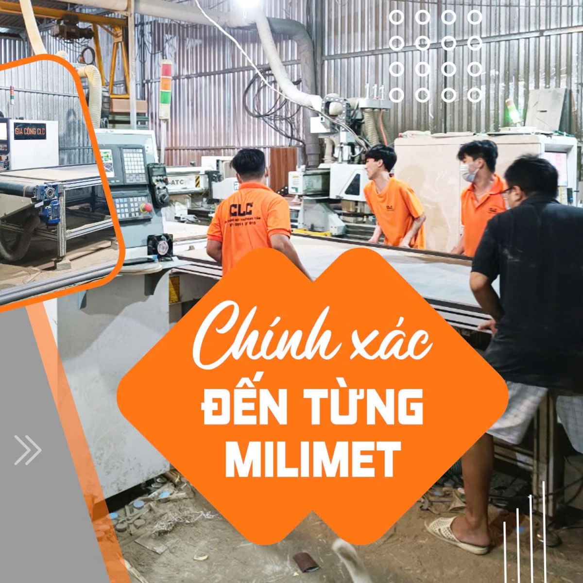 CLC - Đối tác tin cậy cho gia công nội thất gỗ dạng tấm và CNC