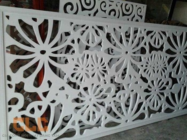 Gia công vách CNC vách hoa văn Khi công nghệ kết hợp cùng mỹ thuật