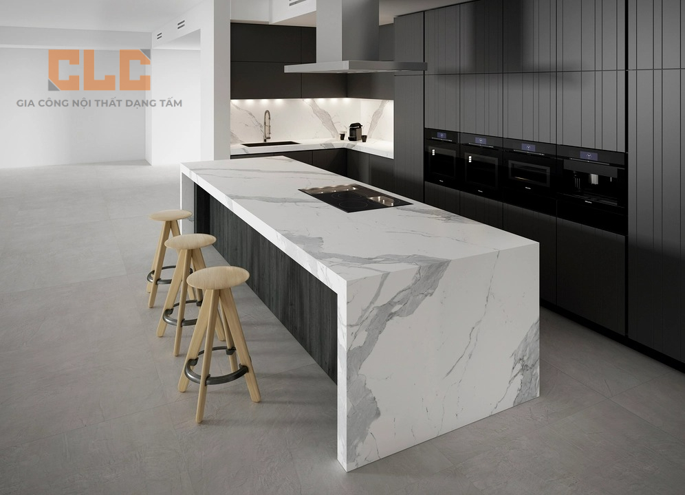 Gia công nội thất dạng tấm tại CLC: Nâng tầm không gian bếp, biến hóa tiện nghi