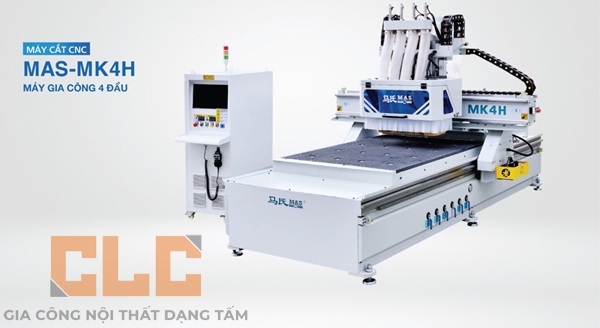 Máy CNC hỗ trợ gia công nhanh và tăng tốc độ sản xuất