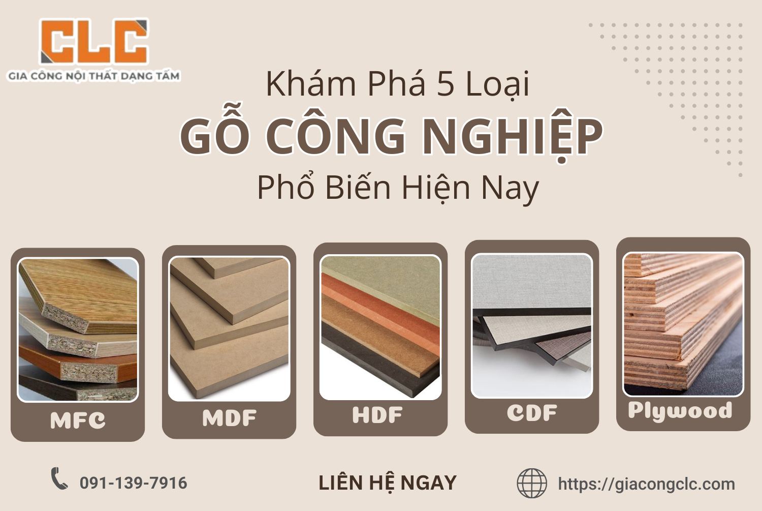Giải pháp toàn diện từ CLC: Gia công nội thất gỗ tấm và CNC chuyên nghiệp