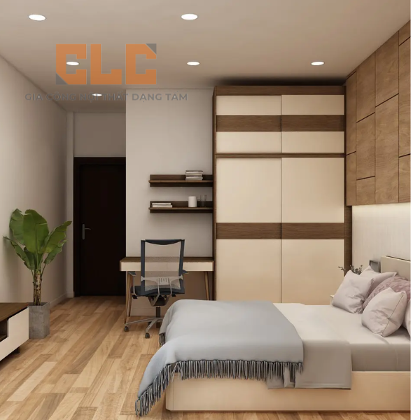 Giải pháp nội thất CNC tại CLC: Kiến tạo phòng ngủ hiện đại, thể hiện cá tính riêng