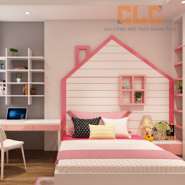 CLC: Nội thất phòng trẻ em gia công CNC theo yêu cầu – Nơi an toàn ươm mầm sáng tạo