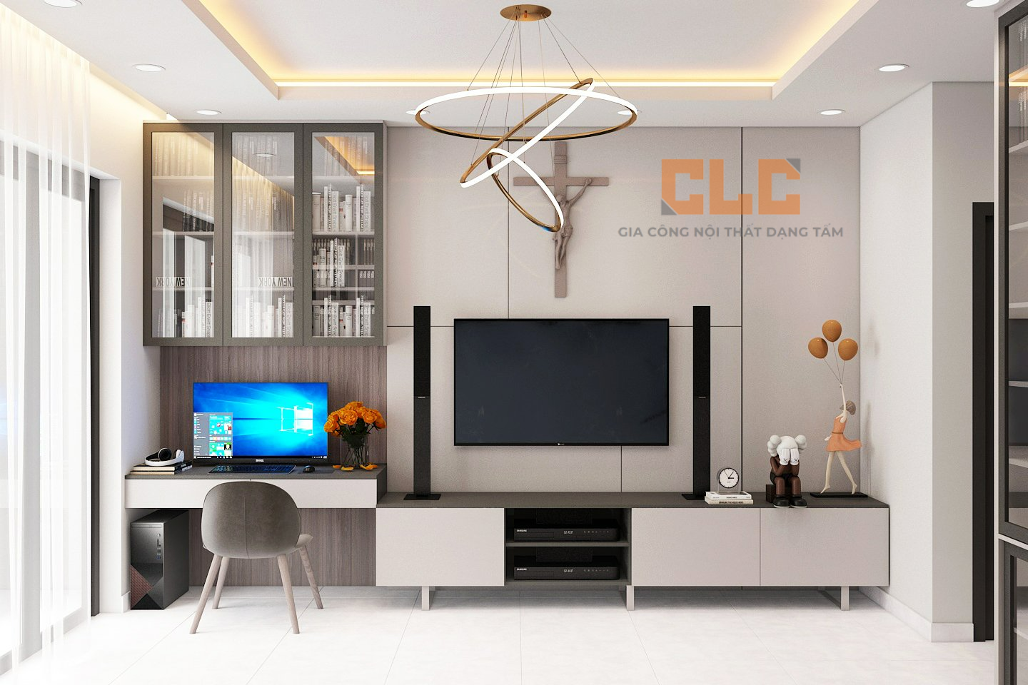 CLC "Vẽ" Nên Không Gian Phòng Khách Trong Mơ: Nơi Giao Thoa Giữa Nghệ Thuật và Chức Năng