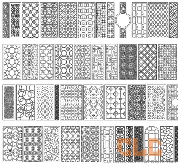 CNC Vách Hoa Văn Tại CLC Cắt Khắc Sắc Sảo, Giá Tốt, Theo Yêu Cầu