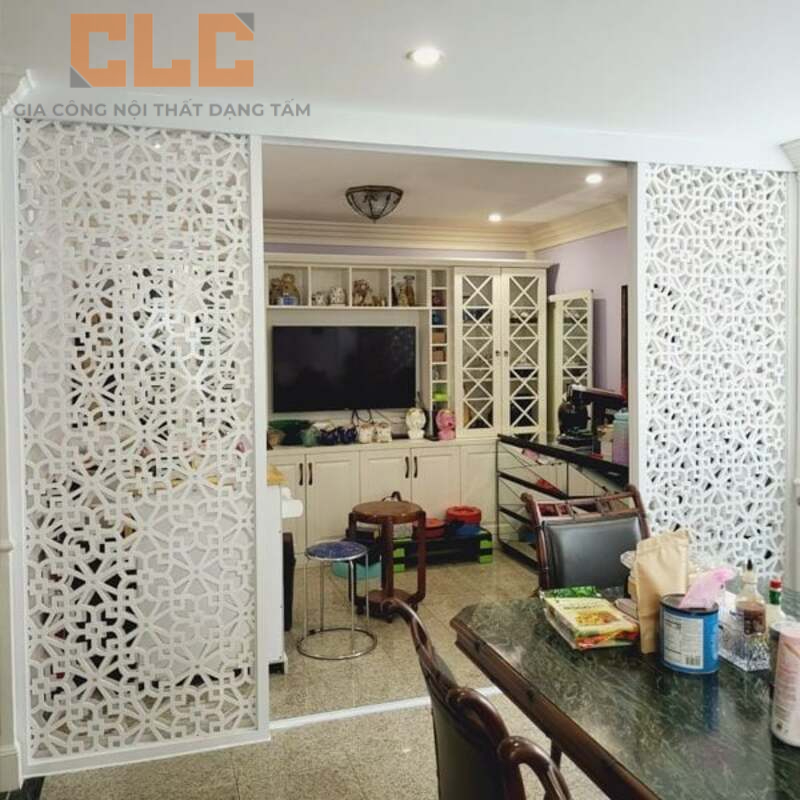 Vách hoa văn CNC thổi hồn cá tính vào không gian nội thất của bạn với hơn mười họa tiết ấn tượng