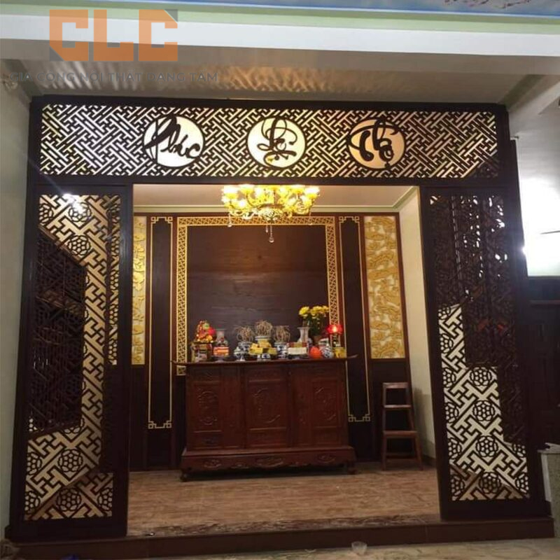 Tuyệt tác vách CNC kiến tạo không gian đa chiều đầy cảm hứng và tính thẩm mỹ cao
