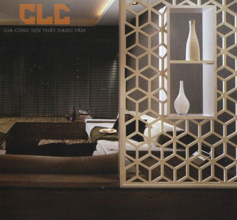 Tuyệt tác vách CNC kiến tạo không gian đa chiều đầy cảm hứng và tính thẩm mỹ cao