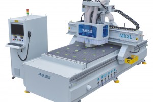 CNC TRUNG TÂM 2 ĐẦU CẮT 1 Ổ KHOAN 9 MŨI HÃNG MAS- MODEL MK3L