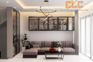 Nội thất phòng khách trong mơ – Nơi gia công CNC kiến tạo không gian sống