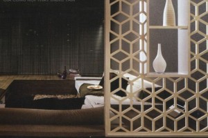 Vách Hoa Văn CNC Nghệ Thuật Ngăn Chia Không Gian Hiện Đại